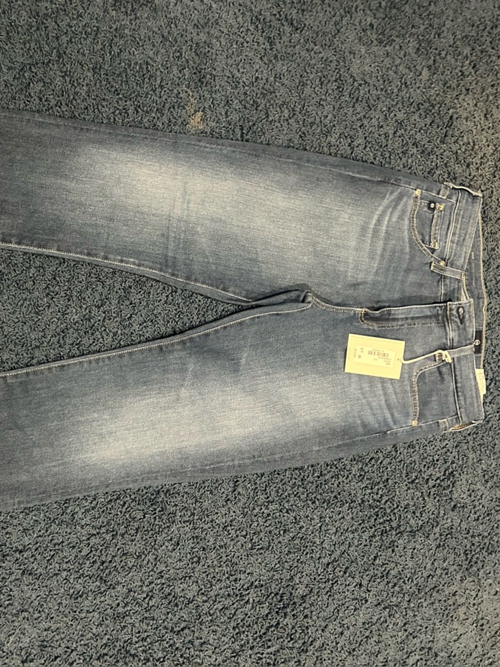 AG Adriano Goldschmied Women's Skinny Jeans in Light Blue Wash